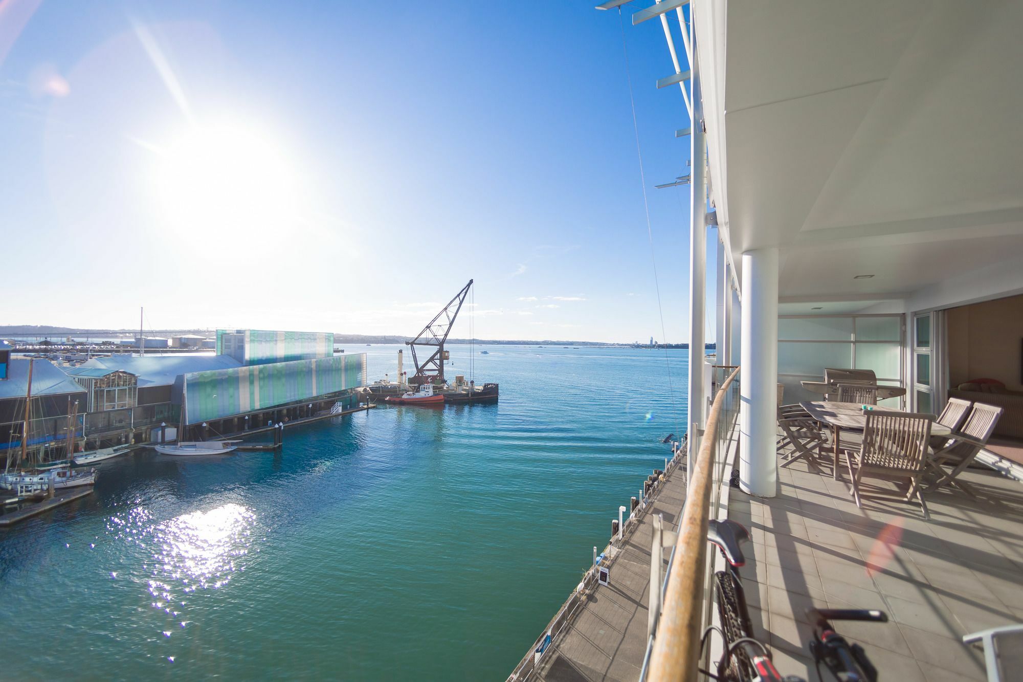 Stunning Apartment At Princes Wharf Auckland Buitenkant foto