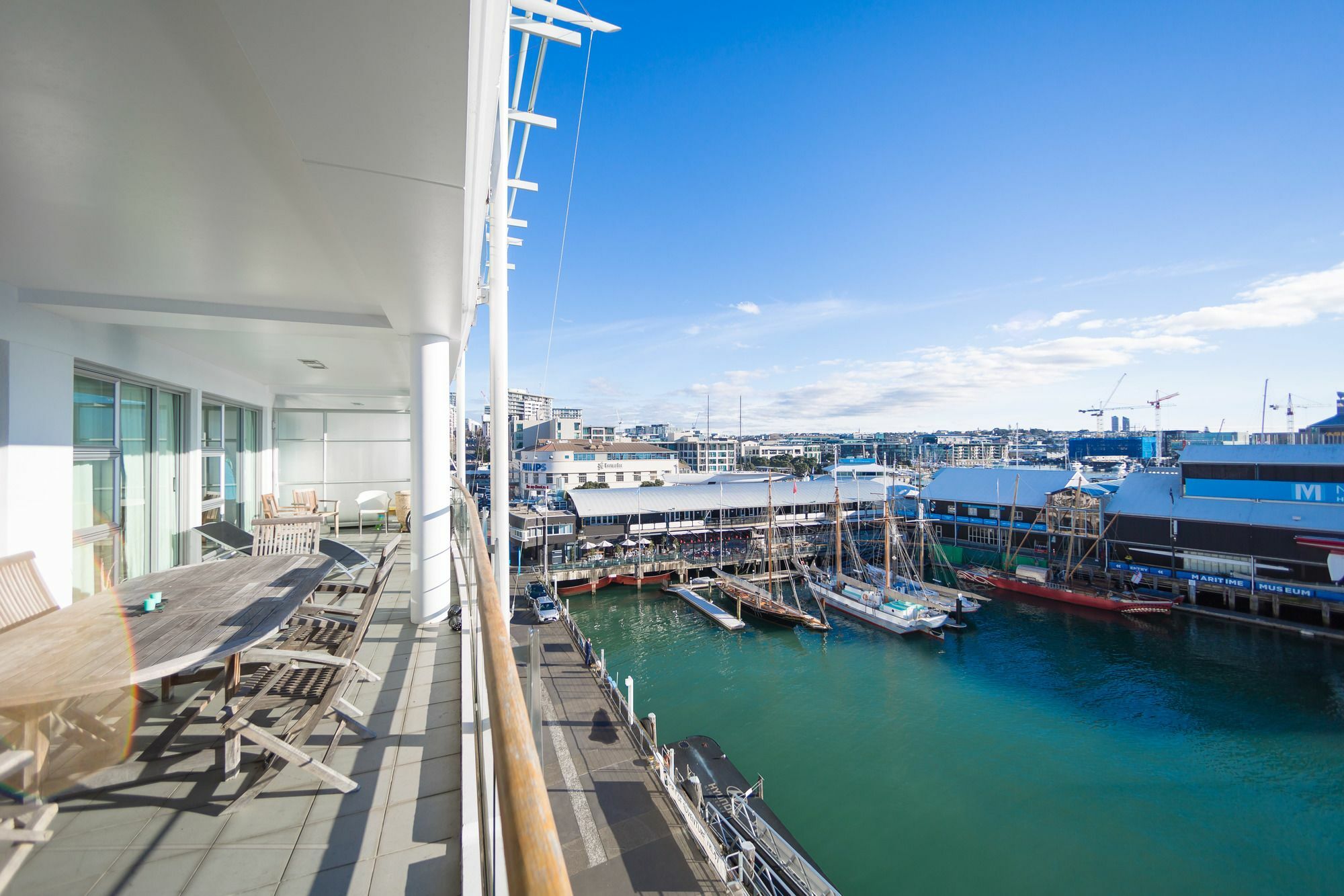 Stunning Apartment At Princes Wharf Auckland Buitenkant foto